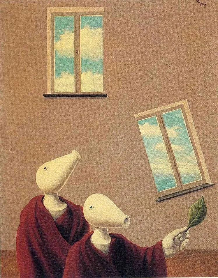Encontros naturais - Rene Magritte