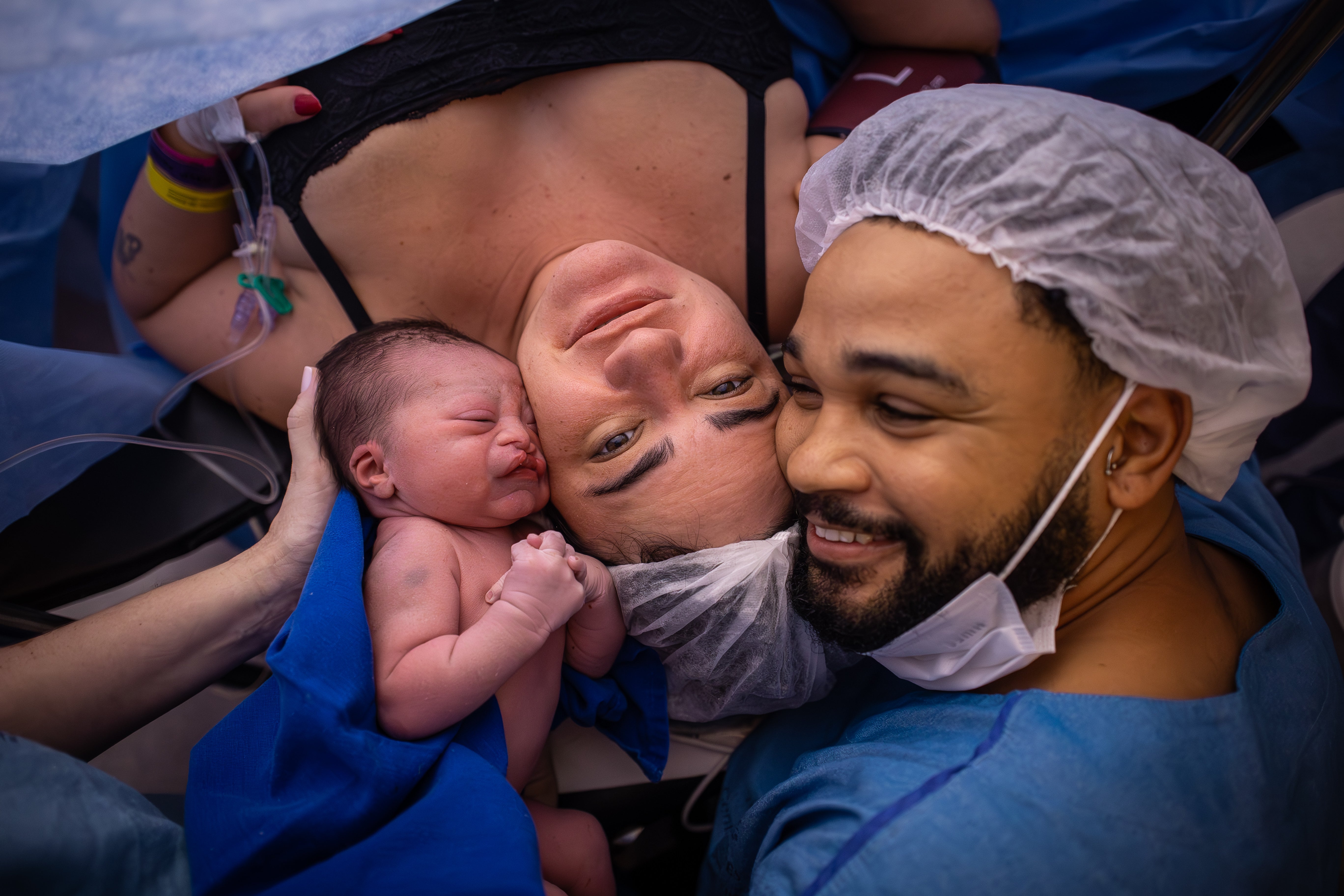 Foto do nascimento de Antônio