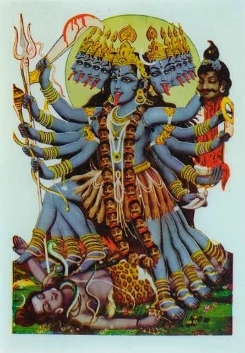 Deusa Kali - autor desconhecido