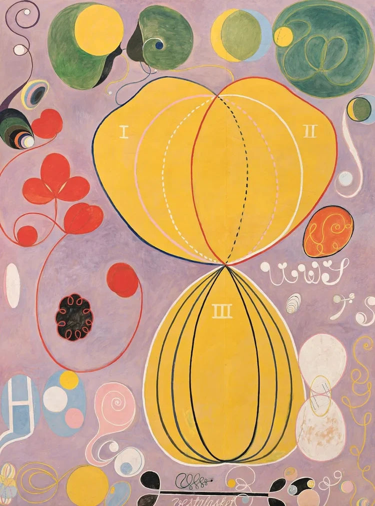 Os dez maiores (n° 7) de Hilma af Klint