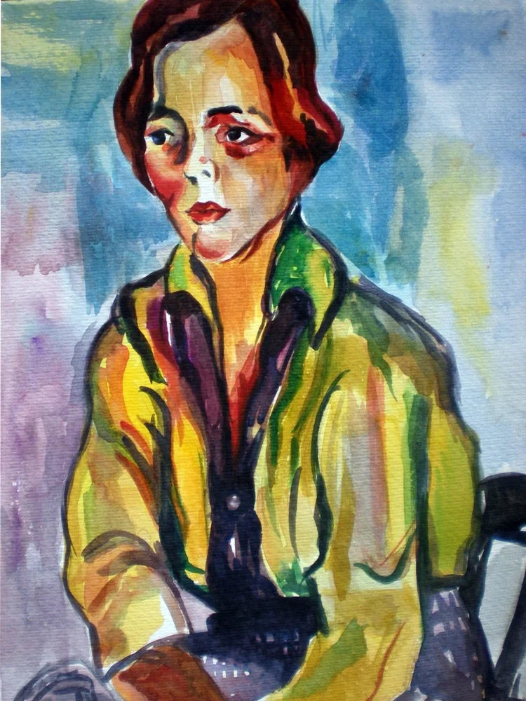 Uma estudante  - Anita Malfatti