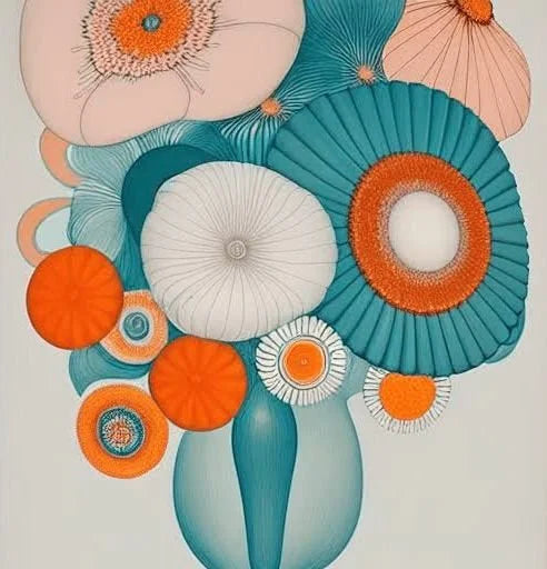 Buquê de flores de Hilma af Klint