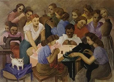 As costureiras de Tarsila do Amaral